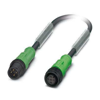 SAC-4P-M12MS/ 0,3-PUR/M12FS P - Cavo per sensore/attuatore