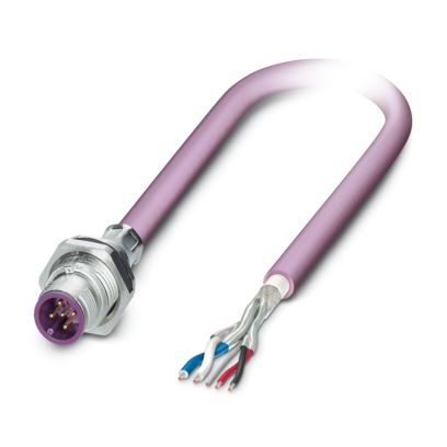 SACCBP-MS-5CON-PG9/1,0-920SCO - Connettore a innesto per apparecchiatura parete posteriore