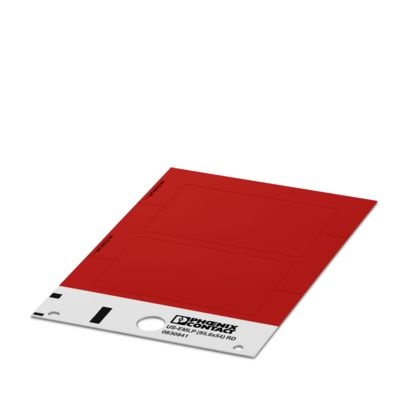 US-EMLP (85,6X54) RD CUS - Targhetta in plastica