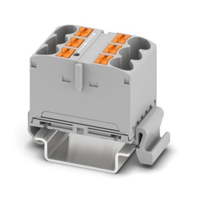 PTFIX 6X10/S-NS35A GY - Blocco di distribuzione