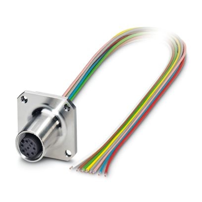 SACC-E-M12FS-8CON-SQ26/ 0,5 - Connettore tipo flush