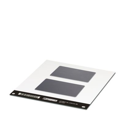 LS-EMLP-AL (100X60) BK - Identificatore di apparecchiature