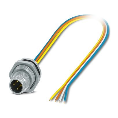 SACC-DSI-MSD-4CON-M16/0,5 PP - Connettore a innesto per apparecchiatura parete posteriore