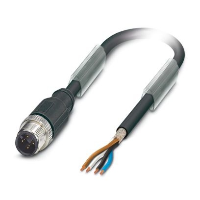 SAC-4P-M12MS/1,0-PUR SH BK - Cavo per sensore/attuatore