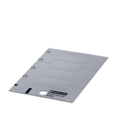 US-EMP (60X30) SR - Targhette di identificazione a innesto