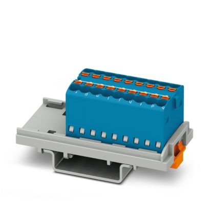 PTFIX 18X1,5-NS35 BU - Blocco di distribuzione