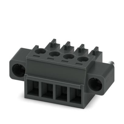 MC 1,5/ 4-STF-3,81 BK AU - Connettore per circuito stampato
