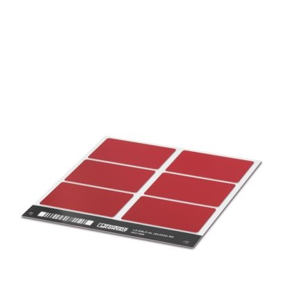 LS-EMLP-AL (85,6X54) RD - Identificatore di apparecchiature