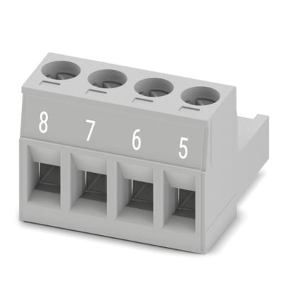 MSTB 2,5/ 4-ST GY BDWH:8-5 - Connettore per circuito stampato