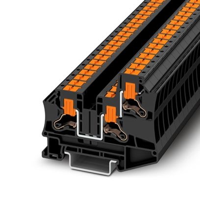 PTV 6-TWIN BK - Morsetto passante