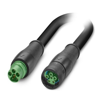 SAC-6P-S15MS/ 5,0-PUR/S15FS PE - Cavo di alimentazione