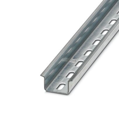 NS 35/15 ZN PERF 2000MM-VPE 10 - Guida di fissaggio perforata