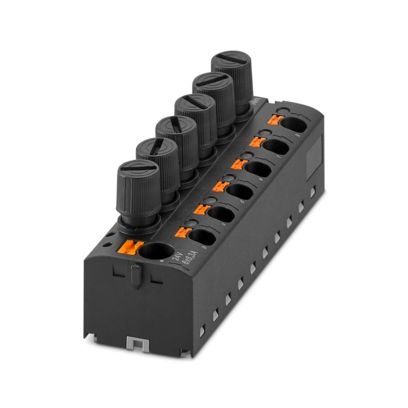 PTFIX 10/6X4-SI (5X20) - Blocco di distribuzione funzionale
