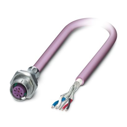 SACCBP-FS-5CON-PG9/1,0-920SCO - Connettore a innesto per apparecchiatura parete posteriore