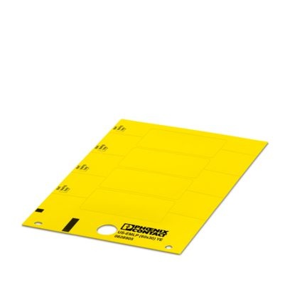 US-EMLP (60X30) YE - Targhetta in plastica