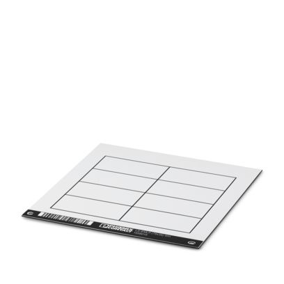 LS-EMLP (75X35) WH - Identificatore di apparecchiature