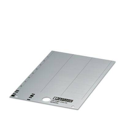 US-EMP (35X15) SR - Targhette di identificazione a innesto