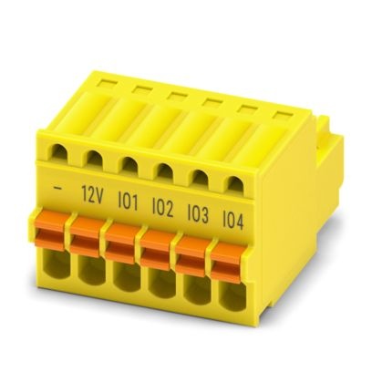 FK-MC 0,5/ 6-ST-2,5 YEBD:-IO4 - Connettore per circuito stampato
