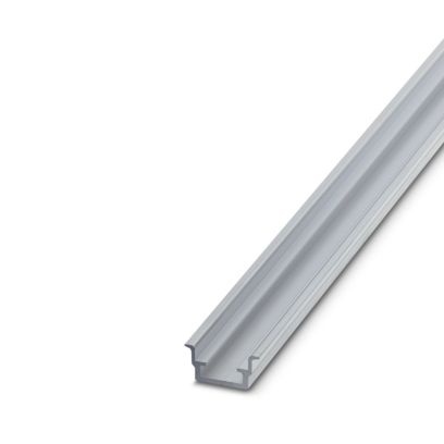NS 35/15 AL UNPERF 2000MM - Guida di fissaggio non perforata