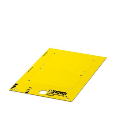 US-EMSP (75,6X54) YE - Identificatore di apparecchiature