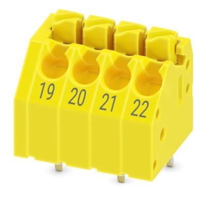 PTSA 1,5/ 4-3,5-ZI YE BD:19-22 - Morsetto per circuito stampato