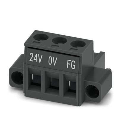 MSTB 2,5/ 3-STF-5,08BKBDWH:FG - Connettore per circuito stampato