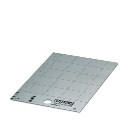 US-EMP (27X27) SR - Targhette di identificazione a innesto