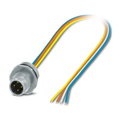 SACC-E-MSD-4CON-M16/0,5 PP - Connettore a innesto per apparecchiatura parete frontale