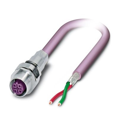 SACCEC-M12FSB-2CON-M16/10-910X - Connettore a innesto per apparecchiatura a parete frontale
