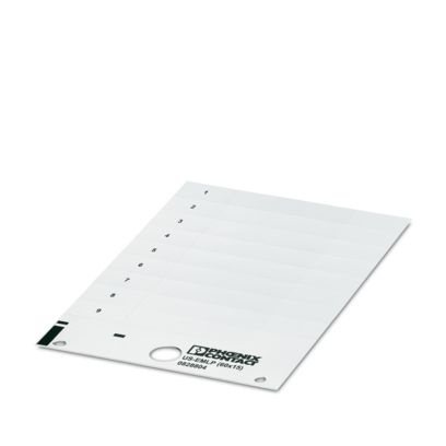 US-EMLP (60X15) CUS - Targhetta in plastica