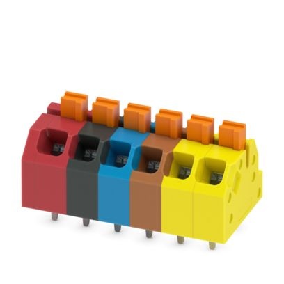 SPTAF 1/ 6-3,5-EL MC:RD-YE - Morsetto per circuito stampato