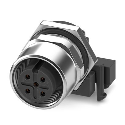 SACC-DSIV-M12FS-5CON-L90 ST X - Connettore a innesto per apparecchiatura a parete posteriore