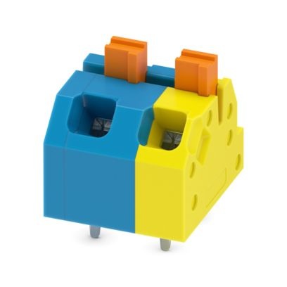 SPTAF 1/ 2-5,0-EL MC BU/YE - Morsetto per circuito stampato
