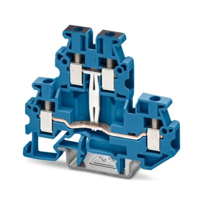 MUTTB 2,5-PV BU - Morsetto miniatura passante
