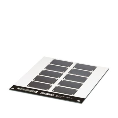 LS-EMSP-AL (50X30) BK CUS - Identificatore di apparecchiature