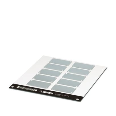 LS-EMSP-AL (50X30) CUS - Identificatore di apparecchiature