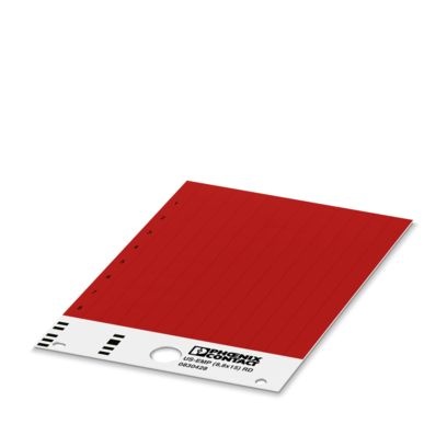 US-EMP (8,8X15) RD CUS - Targhette di identificazione a innesto