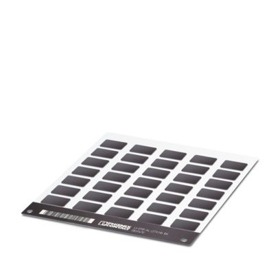 LS-EMP-AL (27X18) BK - Identificatore di apparecchiature