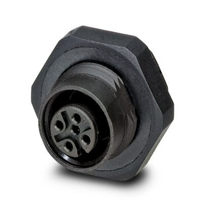 SACC-DSI-M12FS-5CON-L180P - Connettore a innesto per apparecchiatura a parete posteriore