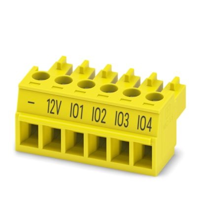 MC 1,5/ 6-ST-3,81 YE BD:IO4 - Connettore per circuito stampato