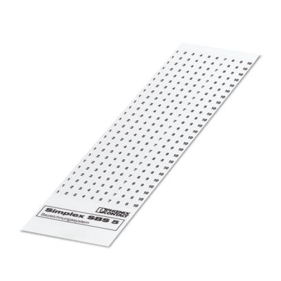 SBS 5 CUS - Cartellini di identificazione