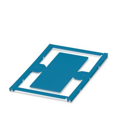 UCT-PMP (90X38) BU - Targhetta di inserimento
