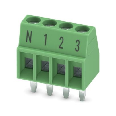 MPT 0,5/ 4-2,54 BD:N-3 - Morsetto per circuito stampato
