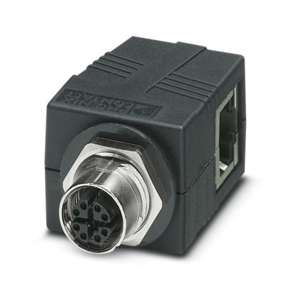 VS-BH-M12FSX-10G-RJ45/90 - Passaggio attraverso il quadro di comando