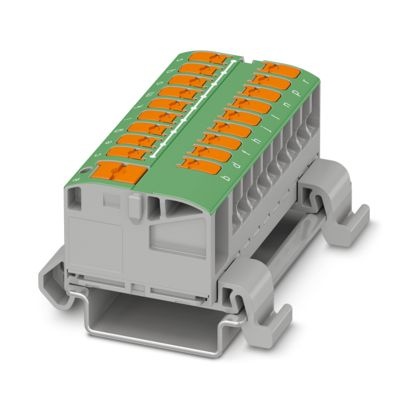 PTVFIX 6/18X2,5-NS35A GN - Blocco di distribuzione