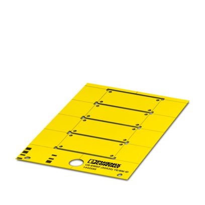 US-EMSP (50X30) YE/BM ID - Identificatore di apparecchiature