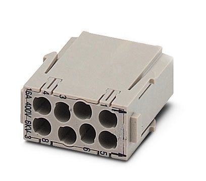 HC-M-08-MOD-ST - Modulo di contatto femmina/maschio