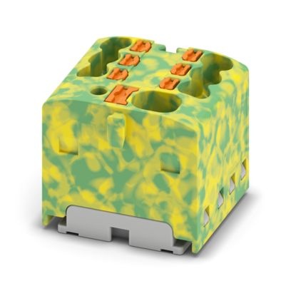PTFIX 4/6X1,5 GNYE - Blocco di distribuzione