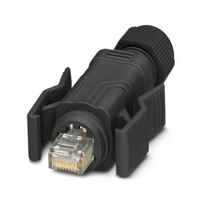 VS-08-RJ45-5-Q/IP67-BK - Connettore RJ45