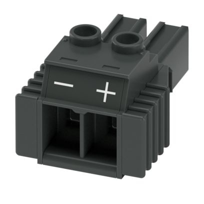 PC 5/ 2-STCL1-7,62 BK BDWH:-,+ - Connettore per circuito stampato